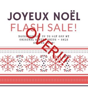 THIS SALE HAS ENDED - 12.01.18 Sale ending soon!